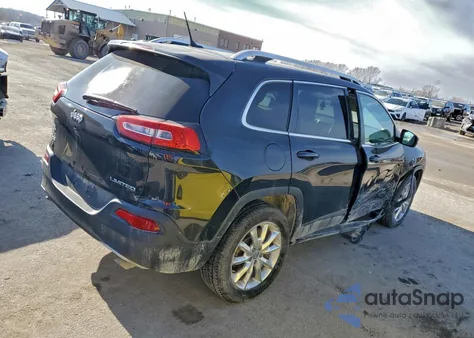 2014 Jeep Cherokee Limited из США, поврежденный, VIN 1C4PJMDS5EW278542
